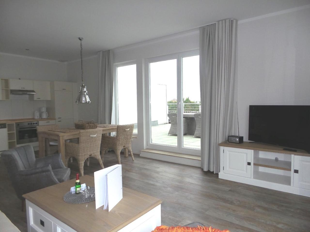 Strandnahe Fewos Mit Meerblick Und Dachterrasse, Residenz Bel Vital - Kategorie E Binz Luaran gambar
