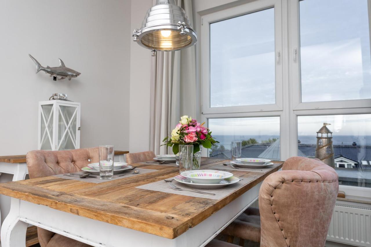 Strandnahe Fewos Mit Meerblick Und Dachterrasse, Residenz Bel Vital - Kategorie E Binz Bilik gambar