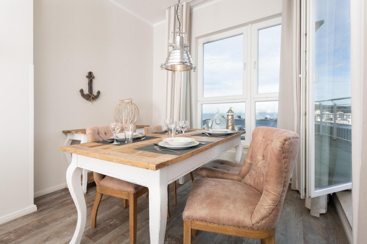 Strandnahe Fewos Mit Meerblick Und Dachterrasse, Residenz Bel Vital - Kategorie E Binz Bilik gambar